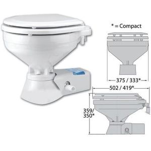 Jabsco Quiet flush stil regular toilet spoelwaterpomp  12V