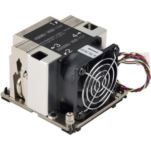 Supermicro - 2U Actief CPU Koellichaam - Zwart - Processorkoeler