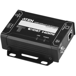 ATEN VE801T audio/video extender AV-zender Zwart