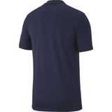 NIKE - Team Club19 - T-shirt - Marineblauw - Katoen