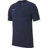 NIKE - Team Club19 - T-shirt - Marineblauw - Katoen