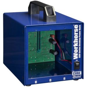 Radial Workhorse Cube 500er Desktop Rack, 3 Slots - Rack voor 500-module