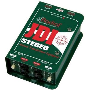 Radial JDI Stereo Premium Passieve DI - DI Box