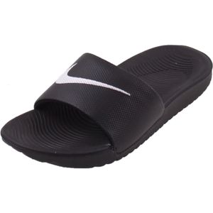 Nike Kawa Slipper Kleuters Kids Black White Maat 33.5