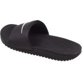 Nike kawa badslippers in de kleur zwart.