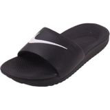 Nike kawa badslippers in de kleur zwart.