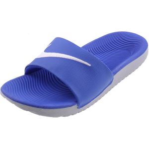 Nike Kawa Slide (Gs/Ps) Flipflop, Blauw Hyper Cobalt White 400, 29.5 EU