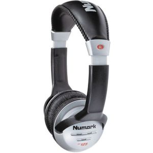 Numark HF125 DJ Headphones with Adaptor