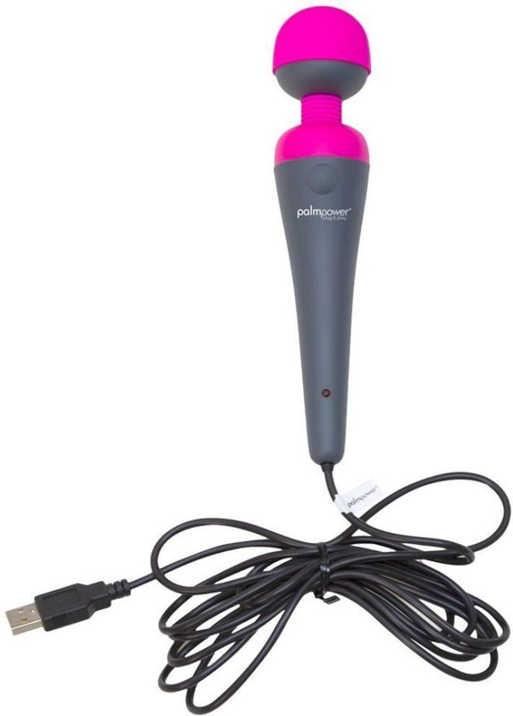 Massagestab plug & play | flexibler Kopf, extrastarker Multispeed Palm Power 1 St Vibrator