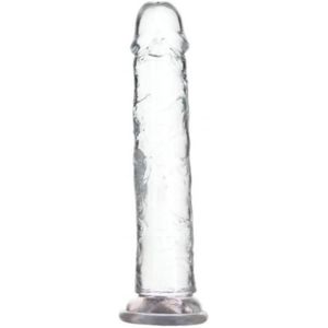 Crystal Addiction - Transparante Dildo - 20 Cm