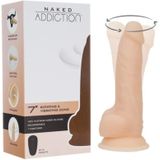 Roterende vibrator Naked Addiction - Huidskleur