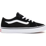 Vans Women Filmore Decon Suede Canvas Black White-Schoenmaat 38,5