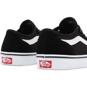 Vans - Filmore Decon - Sneakers - Zwart-Wit - Suède-Canvas