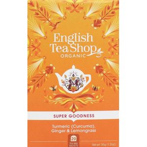 English Tea Shop Turmeric ginger & lemongrass 20 zakjes