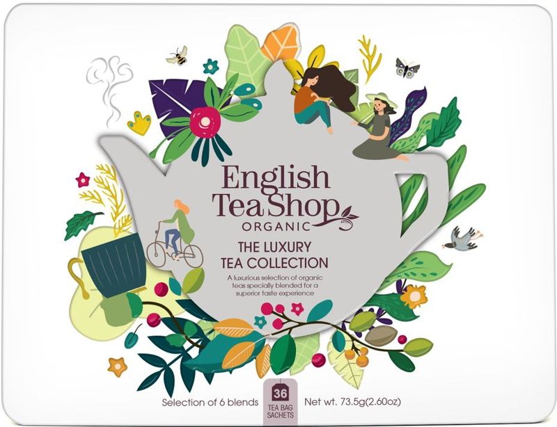 English Tea Shop Organic De Luxe Thee Collectie - 6 smaken