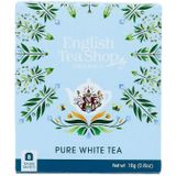 English Tea Shop - Organic Pure White Tea - Thee - Goudkleurig - 8 Theezakjes