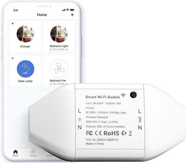 Meross - Smart Wi-Fi Switch - Apple HomeKit compatible