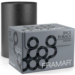 Framar Aluminium Folie Embossed Black