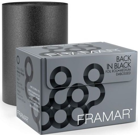 Framar Aluminium Folie Embossed Black