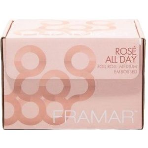 Framar Foil Roll - Embossed Medium Rosé All Day