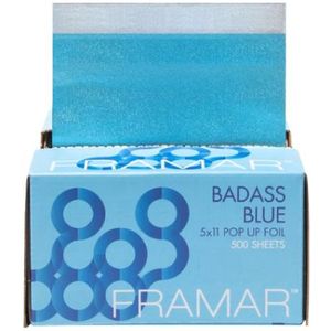 Framar - BadAss Blue - Pop Up Folie - Blauw - 500 Vellen - Voorgesneden