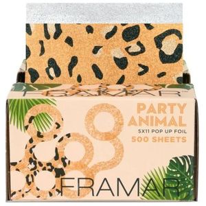 Framar - Pop-Up Foil - Aluminiumfolie - Luipaardkleur - 12,7 x 27,9 cm