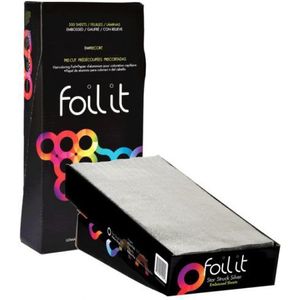 Framar - Star Struck Zilver Haarverf Folie Pop-up 500 Vellen - 13x30,5 cm