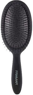 FRAMAR Ontwarrende Haarborstel – Voor Vrouwen en Mannen, Krullend Haar, Elegante Anti-Klit Borstel, Brosse à Cheveux, Zachte Stylingborstel voor Nat en Droog Haar