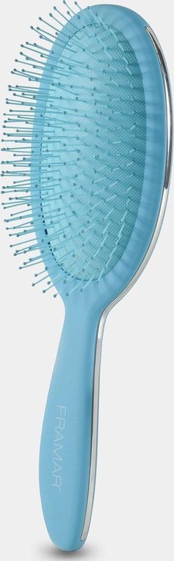 Framar - Detangle Brush - Matte Blauw - Haarborstel