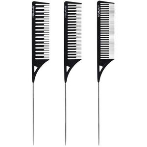 Framar - Dream Weaver Comb Set - Kam Set - Zwart - Drie Verschillende Maten