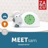 Zazu Sam Slaaptrainer - Met nachtlamp functie en slaaptimers - Grijs / Wit