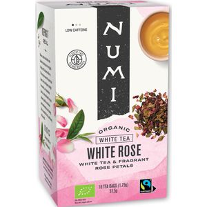Numi Witte thee white rose - 18 zakjes
