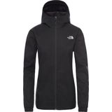 The North Face Quest Softshell Jas Dames Hardshell Jas Tnf Black/Foil Grey