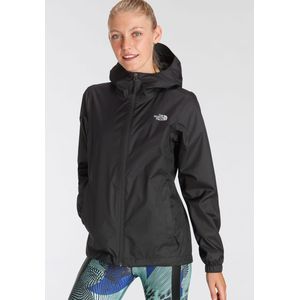 The North Face Quest Softshell Jas Dames Hardshell Jas Tnf Black/Foil Grey