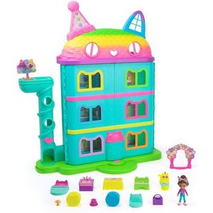 Gabby's Poppenhuis - Feest Poppenhuis - 60cm Hoog - Inclusief Speelfiguren