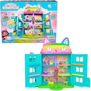 Gabby's Poppenhuis - Feest Poppenhuis - 60cm Hoog - Inclusief Speelfiguren