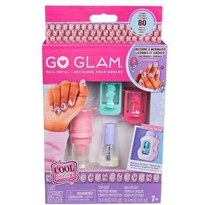 Cool Maker - Go Glam Nagel Salon - Navulverpakking - Roze - 80 Nagels