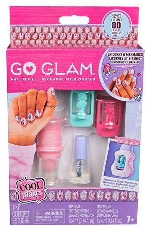 Cool Maker - Go Glam Nagel Salon - Navulverpakking - Roze - 80 Nagels