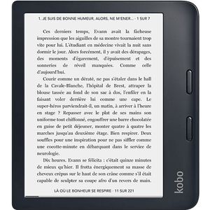 Kobo Libra 2 Zwart - 7 Inch 32 Gb (ongeveer 24.000 E-books) Spatwaterbestendig