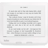 Kobo Libra 2, eBook Reader en AudioBook, Carta HD Display 7 inch, helderheid instelbaar en kleurtemperatuur, 32 GB, waterdicht, wit
