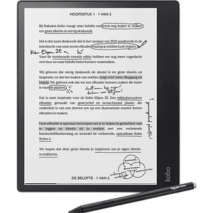 KOBO Rakuten Elipsa 2E e-book reader Touchscreen 32 GB Wi-Fi Zwart