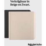 Kobo Libra Colour Hoes voor eReader - Notebook SleepCover - Zwart - Met stylushouder