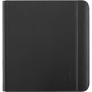 Kobo Libra Colour Hoes voor eReader - Notebook SleepCover - Zwart - Met stylushouder