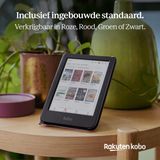 Kobo - Clara - SleepCover - Cayenne Red - Gerecycled Materiaal