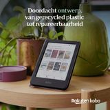 Kobo eReader Clara 6" - Kleurenscherm 16GB Bluetooth Zwart