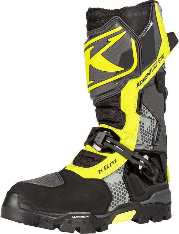 Klim - Adventure GTX - Motorlaarzen - Zwart - Gore-Tex - Rubberen Zool