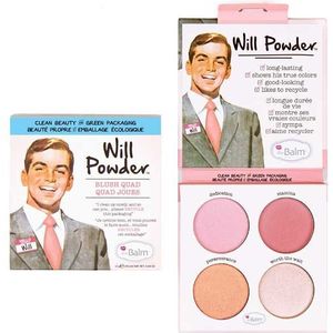theBalm Will Powder Quad Sets & paletten 10 g 1 stuk