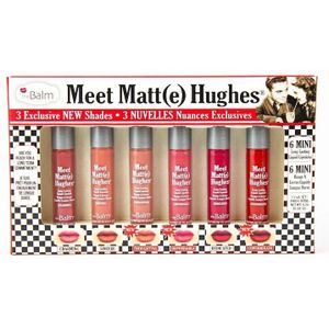 The Balm - Meet Matte Hughes Vol.14 - Lippenstift - 6 x 1.2 ml - Matte Finish