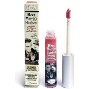 theBalm Meet Matt(e) Hughes Long Lasting Liquid Lipstick Langaanhoudende Vloeibare Lippenschift Tint Genuine 7.4 ml