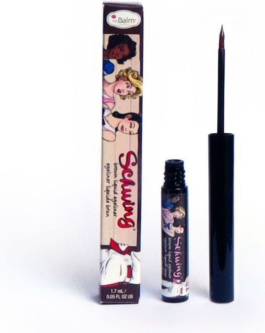 theBalm - Schwing® Liquid Eyeliner - Vloeibare Eyeliner - Tint Brown - 1.7 ml